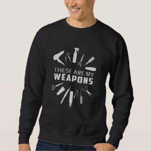 Kapper Haar Stylist Kapper Wapens Gift Idee Trui