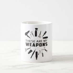 Kapper Haar Stylist Kapper Wapens Grappig Gift Koffiemok