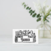 kapper / Hair Stylist Visitekaartje (Staand voorkant)