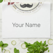 Kapper Hustler Kapper Retro Haarstylist Theedoek (Gevouwen)