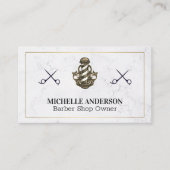 kapper | kapper | schaar-kapper visitekaartje (Voorkant)