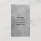 kapper | kapper visitekaartje (Achterkant)