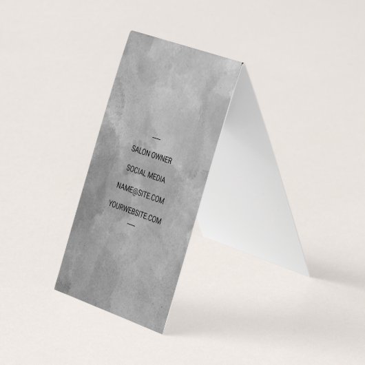 kapper | kapper visitekaartjes (Achterkant)