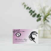 Kapper salon visitekaartje (Staand voorkant)