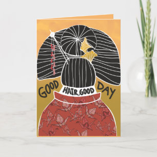 Kapper Stylist Goed Haar Verjaardag Kaart
