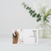 Kapper visitekaartje (Staand voorkant)