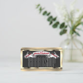 Kapper visitekaartje (Staand voorkant)