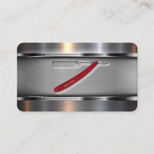 Kapper visitekaartje (Voorkant)