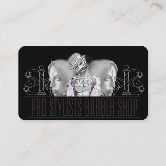 Kapper visitekaartje (Voorkant)