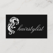 kapper | Women Beauty Logo Visitekaartje (Voorkant)