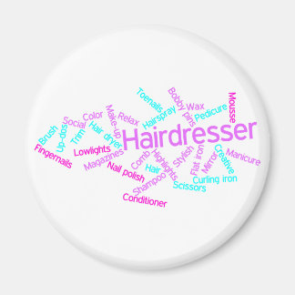 Kapper Word Cloud Magnet Magneet