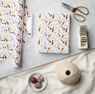Kapperszaak Kapper Scheerapparaat Paal Gereedschap Cadeaupapier