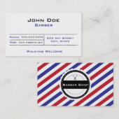 Kapperszaak visitekaartje (Voorkant / Achterkant)