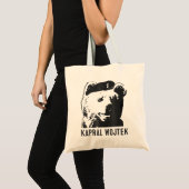 Kapral Wojtek Het beer Wojtek Pools Beer Tote Bag (Voorkant (product))