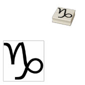 kapricorn symbool kunststempel rubberstempel (Gestempeld)