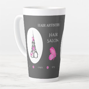 Kapsalon Branding Schaar Latte Mok