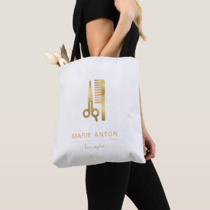 Kapsalon Chic Gouden Scharen Kam Draagtas