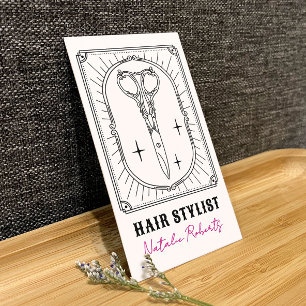 Kapsalon Cute Schaarbord Cadeaukaart Met Foto Visitekaartje