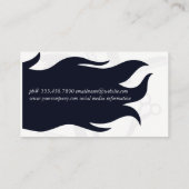 Kapsalon | Dames Schoonheidssalon Visitekaartje (Achterkant)