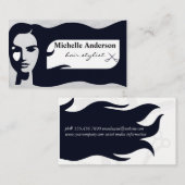 Kapsalon | Dames Schoonheidssalon Visitekaartje (Voorkant / Achterkant)