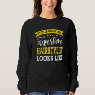 Kapsalon Functie Titel Werknemer Grappige Werker K Trui