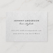 Kapsalon Gouden Schaar Visitekaartje (Achterkant)