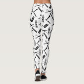 Kapsalon kapper leggings (Achterkant)