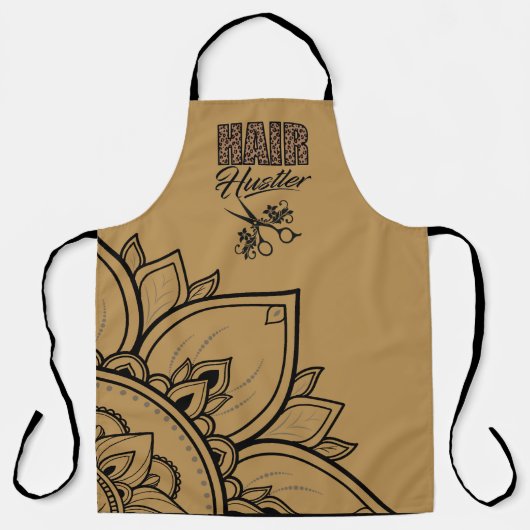 Kapsalon Kapper Schoonheidssalon Schort (Voorkant)