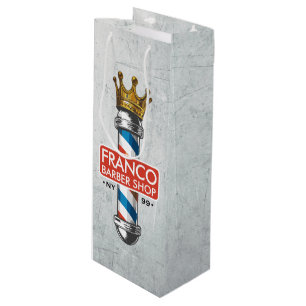 Kapsalon King Crown Herder Paal Kapsalon Wijn Cadeautas