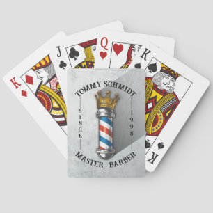 Kapsalon Koning Kroon Kapper Paal Kapsalon Pokerkaarten