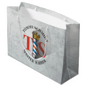 Kapsalon Koningskroon Barbershop Barberpaal Kapper Groot Cadeauzakje (Achterkant Gekanteld)