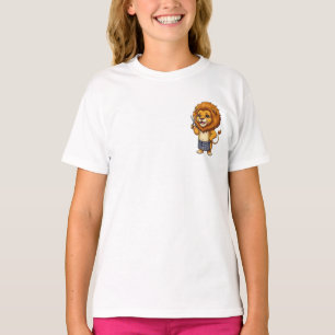 Kapsalon Leeuw Kinderen Kapsel T-shirt