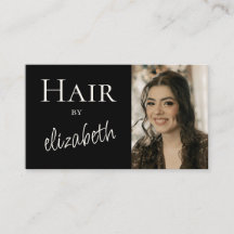 Kapsalon Stylist Script Foto Zwart