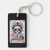 Kapsalon Tarot Kaart Sleutelhanger (achterkant)