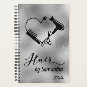 Kapsalon Zakelijke Roze Gouden Scharen Planner