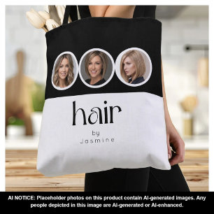 Kapsalon Zwart En Wit 3 Foto Promotie Draagtas