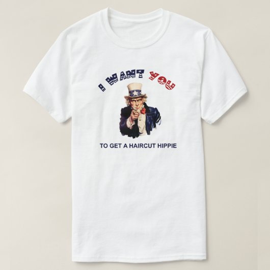 Kapsel van Oom Sam T-shirt (Design voorkant)