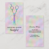 kapster visitekaartje (Voorkant / Achterkant)