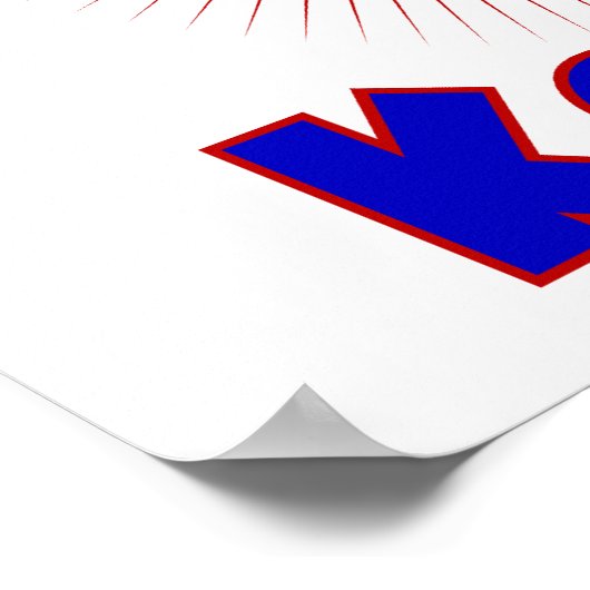 Kaptain Kernel Popcorn Superheld Poster (Hoek)