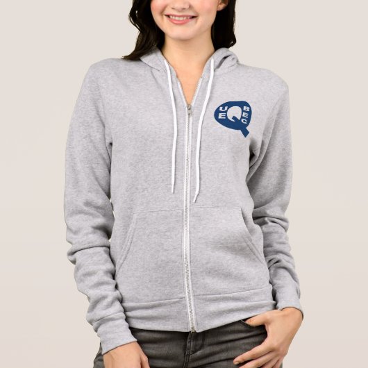Kapuche Canvas femoriejam DESIGN QUEBEC Hoodie (Voorkant)