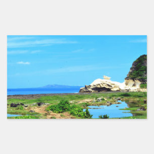 Kapurpuruwan Rock Formation Rechthoekige Sticker