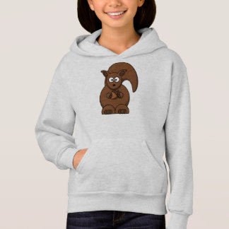 Kapuzenpulli mit Eichhörnchenmotiv