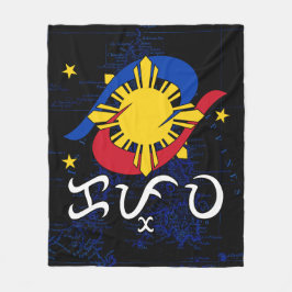 Kapwa (Baybayin script) Fleece Deken