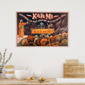 Kar-mi "The most Startling Mystery of All India" Poster (Keuken)