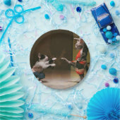 Karaatkatten Papieren Bordje (Feest)