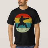 karaatretro  silhouette 70s t-shirt (Voorkant)