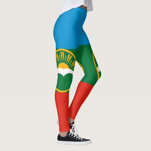 Karachay Cherkessia-vlag Leggings (Rechts)