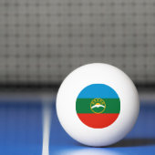 Karachay Cherkessia-vlag Pingpongballen (Net)