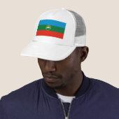 Karachay Cherkessia-vlag Trucker Pet (In situ)