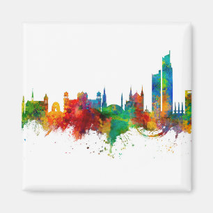 Karachi Pakistan Skyline Magneet